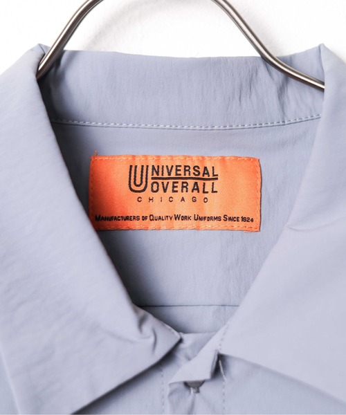 UNIVERSAL OVERALL(ユニバーサルオーバーオール)の「【72】【UNIVERSAL OVERALL】FUNCTIONAL SHIRT(シャツ/ブラウス・メンズ・グレー/ブラック・LARGE/MEDIUM/X-LARGE)」の7枚目の写真