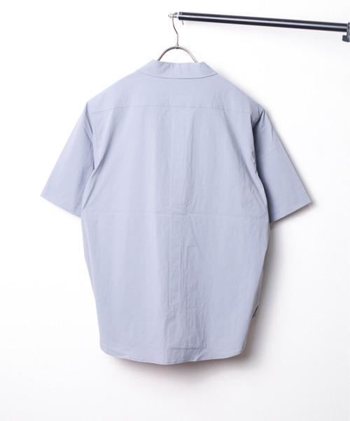 UNIVERSAL OVERALL(ユニバーサルオーバーオール)の「【72】【UNIVERSAL OVERALL】FUNCTIONAL SHIRT(シャツ/ブラウス・メンズ・グレー/ブラック・LARGE/MEDIUM/X-LARGE)」の5枚目の写真
