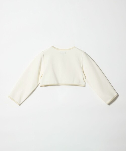 green label relaxing（グリーンレーベルリラクシング）の「リップルボレロ / キッズ 110cm-130cm（スーツジャケット・キッズ・オフホワイト/ネイビー・130cm/120cm/110cm）」の21枚目の写真