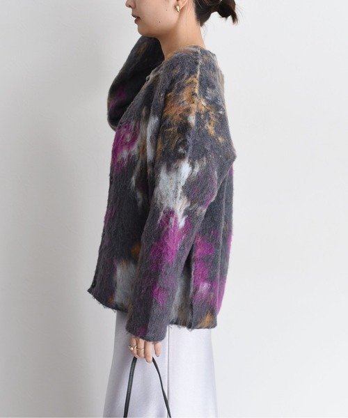 アートJQシャギーニットカーデ Eimee Law│Eimee Law & LHELBIE 公式