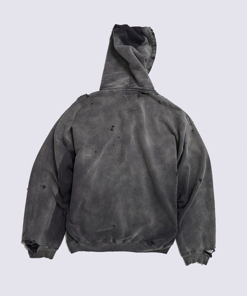 Maison MIHARA YASUHIRO（メゾンミハラヤスヒロ）の「【MIHARAYASUHIRO/ミハラヤスヒロ】SUN FADED PARKA（パーカー・メンズ・グリーン/ブラック・46/48）」の3枚目の写真