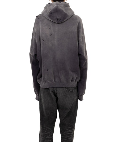 Maison MIHARA YASUHIRO（メゾンミハラヤスヒロ）の「【MIHARAYASUHIRO/ミハラヤスヒロ】SUN FADED PARKA（パーカー・メンズ・グリーン/ブラック・46/48）」の18枚目の写真