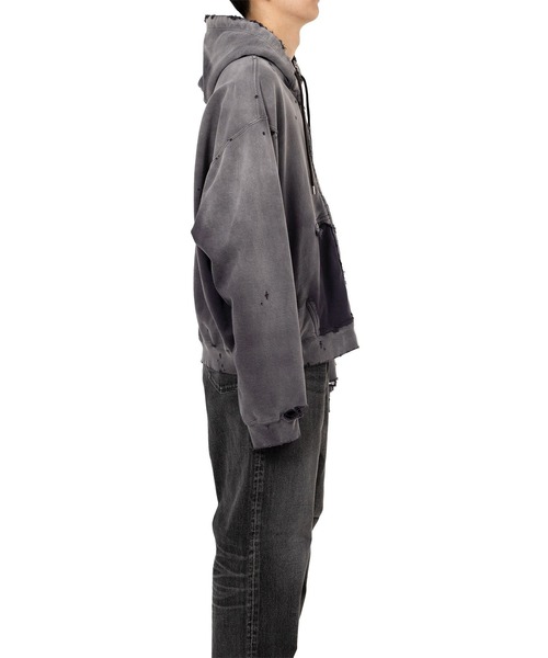 Maison MIHARA YASUHIRO（メゾンミハラヤスヒロ）の「【MIHARAYASUHIRO/ミハラヤスヒロ】SUN FADED PARKA（パーカー・メンズ・グリーン/ブラック・46/48）」の19枚目の写真