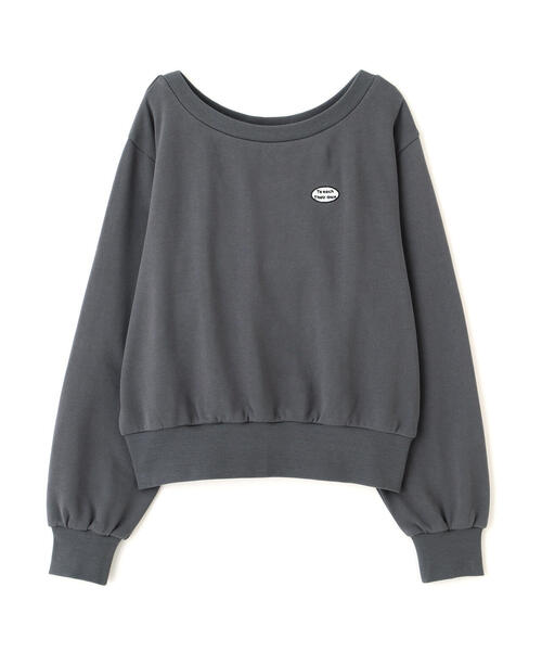 FREE'S MART(フリーズマート)の「◆オフショルワンポイント刺繍スウェット(Tシャツ/カットソー・レディース・ホワイト系その他/ブラック/グレー系その他・FREE)」の4枚目の写真