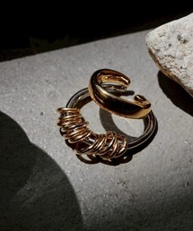 Soierie | インフィニティ コイル カフ リング / Infinity coil cuff ring(イヤーカフ)