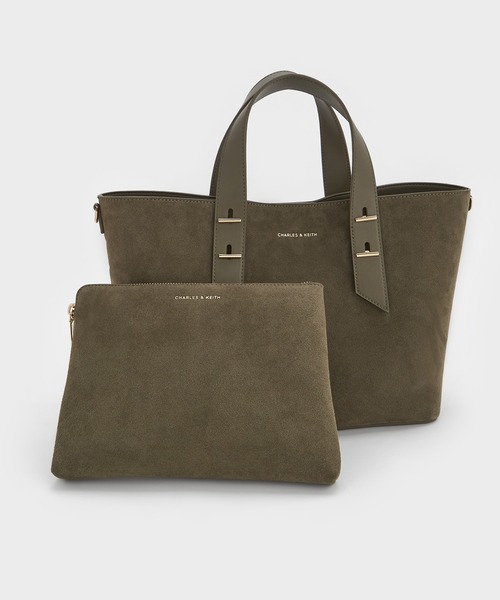 Shania シャナイア ダブルハンドルスラウチーバッグ（トートバッグ