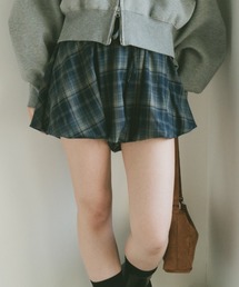 VANNIE U | チェックバルーンショートパンツ(その他パンツ)