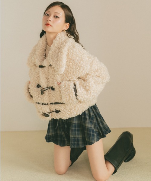 VANNIE U（ヴァニーユー）の「チェックバルーンショートパンツ（その他パンツ・レディース・ネイビー/ブラウン・FREE）」の21枚目の写真