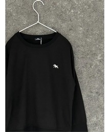 POLO CHAMPS（ポロチャンプス）の「【POLO　CHAMPS/ポロチャンプス】　綿タッチ　ミニ裏毛　ワンポイント　ロゴ刺繍　トレーナー（スウェット）」