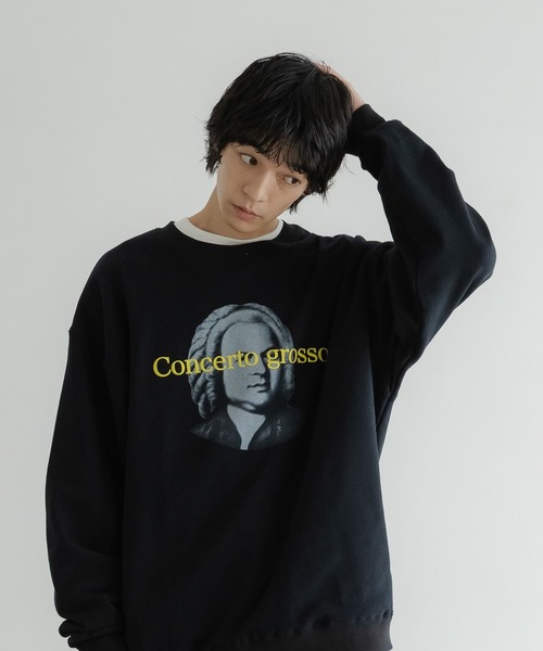 LOWRYS FARM(ローリーズファーム)の「【LFM(U)】Three B'sスウェットクルーネック 612462(スウェット・メンズ・ホワイト/ブラック/グレー・MEDIUM/LARGE)」の11枚目の写真