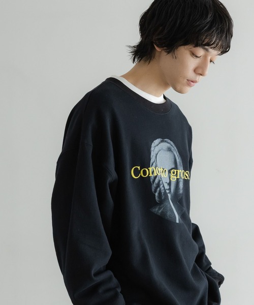 LOWRYS FARM(ローリーズファーム)の「【LFM(U)】Three B'sスウェットクルーネック 612462(スウェット・メンズ・ホワイト/ブラック/グレー・MEDIUM/LARGE)」の13枚目の写真