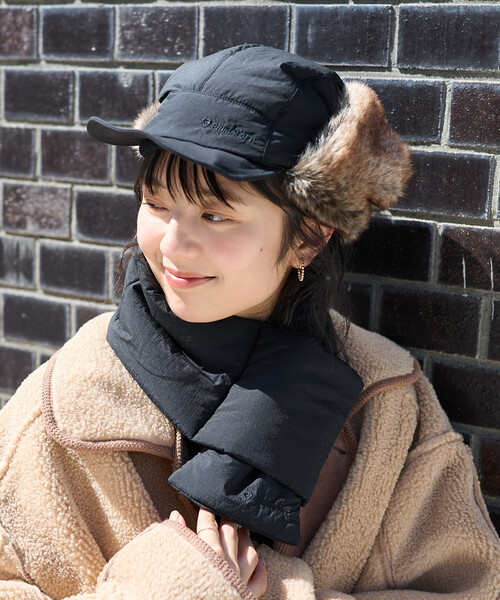 FREAK'S STORE（フリークスストア）の「PRIMALOFT マフラー/プリマロフト（マフラー・レディース・ブラック/オリーブ・ﾌﾘ-）」の7枚目の写真