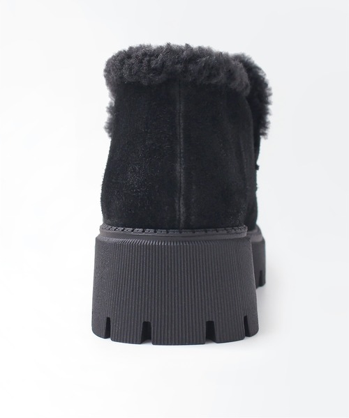 Dhyana.（ディアナドット）の「【Dhyana.】インナーボアハイローファー（ブーツ・レディース・ブラック・23.5cm/24.5cm/22.5cm）」の3枚目の写真