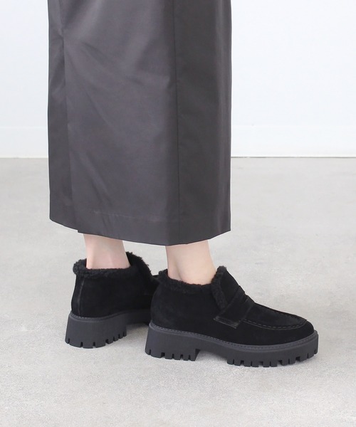 Dhyana.（ディアナドット）の「【Dhyana.】インナーボアハイローファー（ブーツ・レディース・ブラック・23.5cm/24.5cm/22.5cm）」の7枚目の写真