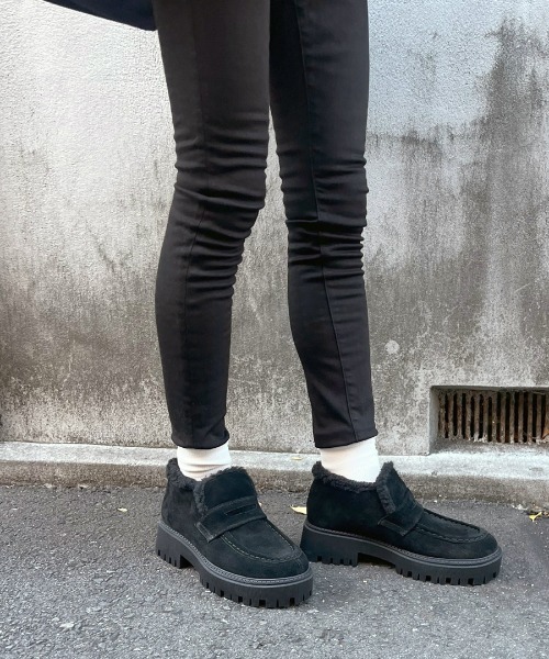 Dhyana.（ディアナドット）の「【Dhyana.】インナーボアハイローファー（ブーツ・レディース・ブラック・23.5cm/24.5cm/22.5cm）」の11枚目の写真