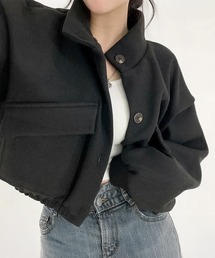 Miniministore | ショート丈ジャケット レディース 無地(ブルゾン)