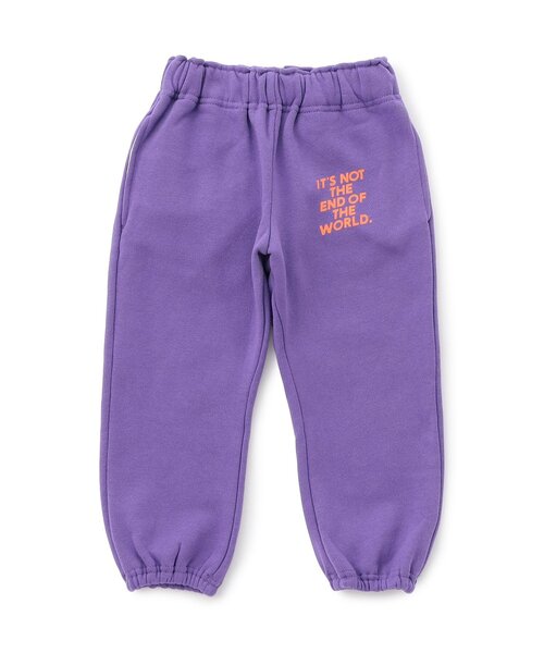 セール】【WEB限定/あったか】ロゴ裏起毛スウェットパンツ（スウェット