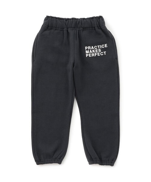 BREEZE（ブリーズ）の「【WEB限定/あったか】ロゴ裏起毛スウェットパンツ（スウェットパンツ・キッズ・チャコール/パープル/ベージュ/ピンク・100/110/90/120/130/140/150/160）」の2枚目の写真