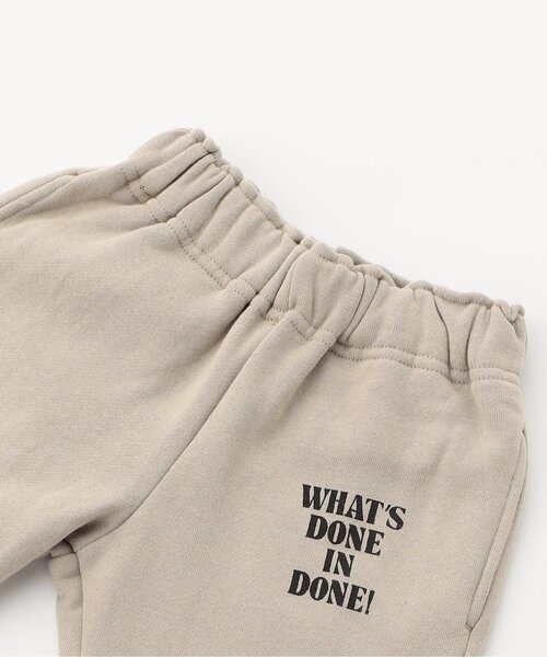 BREEZE（ブリーズ）の「【WEB限定/あったか】ロゴ裏起毛スウェットパンツ（スウェットパンツ・キッズ・チャコール/パープル/ベージュ/ピンク・100/110/90/120/130/140/150/160）」の17枚目の写真