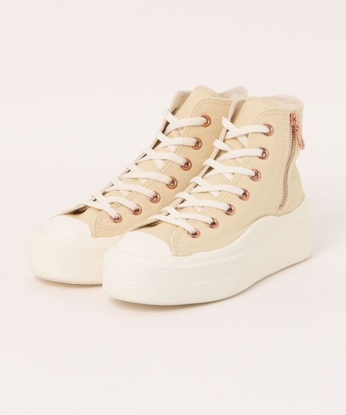 CONVERSE(コンバース)の「《CONVERSE》ALLSTAR LIGHT PLTSⅡ Z HI(スニーカー・レディース・グレー系その他/クリーム/ダークブラウン・22.5cm/23.0cm/23.5cm/24.0cm/24.5cm)」の3枚目の写真