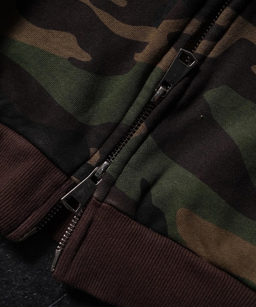 GUIDER(ガイダー)の「【GUIDER】カモフラージュ フリンジアップリケ ZIP フーディー / Camouflage Fringe Applique ZIP Hoodie(パーカー・メンズ・カモフラージュ/ベージュ系・M/XL/L)」の15枚目の写真
