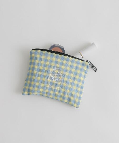 SMELLY（スメリー）の「MELLYポーチS（ポーチ・レディース・ブルー系その他/ストライプ/ドット/ブラック/ホワイト/チャコールグレー/ライトブルー/アイボリー/グリーン系その他/ベージュ系その他・-）」の9枚目の写真