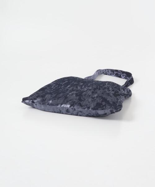 URBAN RESEARCH Sonny Label（アーバンリサーチサニーレーベル）の「クラッシュベロアトートバッグ（トートバッグ・レディース・ベージュ/ブルー系その他/ブラウン・ONE）」の12枚目の写真