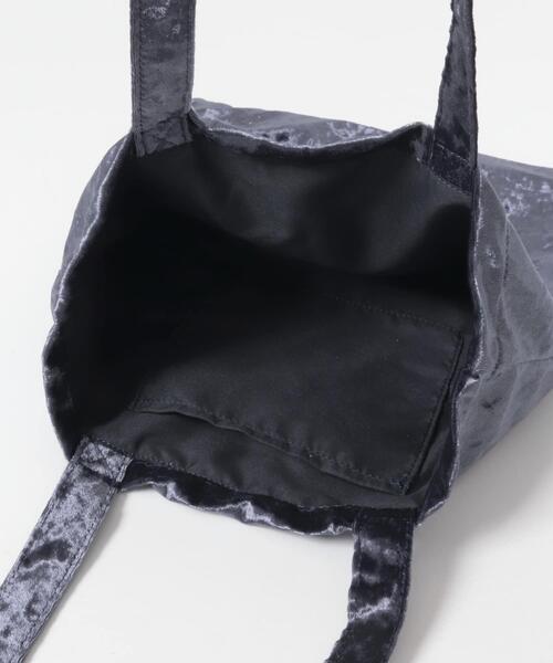 URBAN RESEARCH Sonny Label（アーバンリサーチサニーレーベル）の「クラッシュベロアトートバッグ（トートバッグ・レディース・ベージュ/ブルー系その他/ブラウン・ONE）」の13枚目の写真