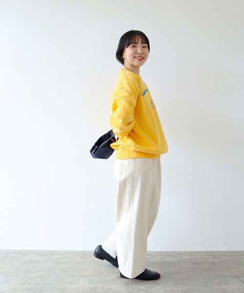 PAR ICI（パーリッシィ）の「A splashy hellow to the poooooool !!! スウェットプルオーバー（スウェット・レディース・イエロー/グレー/ブルー・FREE）」の7枚目の写真