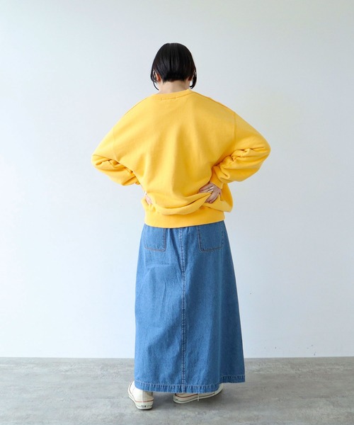 PAR ICI（パーリッシィ）の「A splashy hellow to the poooooool !!! スウェットプルオーバー（スウェット・レディース・イエロー/グレー/ブルー・FREE）」の14枚目の写真