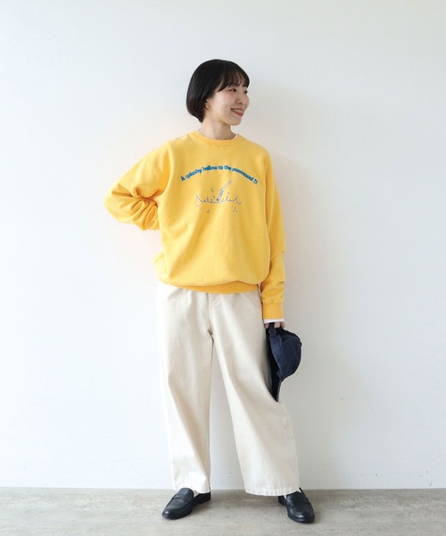 PAR ICI（パーリッシィ）の「A splashy hellow to the poooooool !!! スウェットプルオーバー（スウェット・レディース・イエロー/グレー/ブルー/イエロー系その他・FREE）」の16枚目の写真