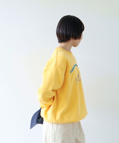 PAR ICI（パーリッシィ）の「A splashy hellow to the poooooool !!! スウェットプルオーバー（スウェット・レディース・イエロー/グレー/ブルー/イエロー系その他・FREE）」の18枚目の写真