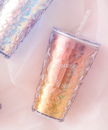 Francfranc（フランフラン）の「オーロラ プラスチックタンブラー M ピンク（グラス/マグカップ/タンブラー）」