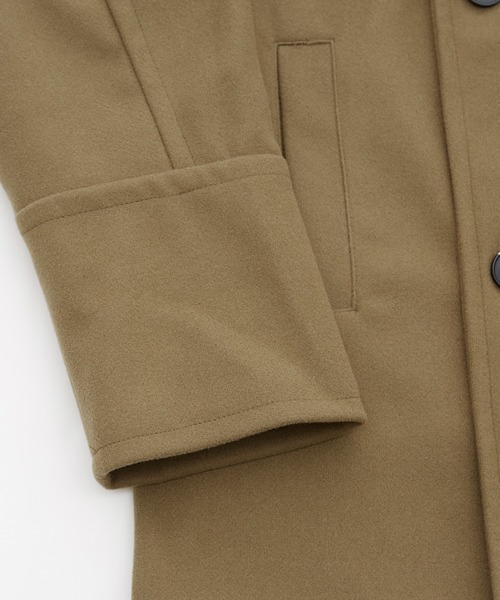 improves（インプローブス）の「ボックスシルエット ショートPコート（ピーコート・メンズ・チャコールグレー/ブラック/ベージュ・MEDIUM/LARGE/X-LARGE）」の21枚目の写真