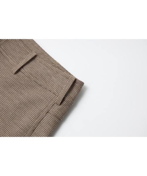 tageechita(タジチタ)の「【tageechita】ウールブレンドチェックフレアパンツ(その他パンツ・レディース・ベージュ・S/M/L)」の7枚目の写真