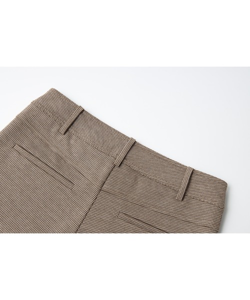 tageechita(タジチタ)の「【tageechita】ウールブレンドチェックフレアパンツ(その他パンツ・レディース・ベージュ・S/M/L)」の9枚目の写真