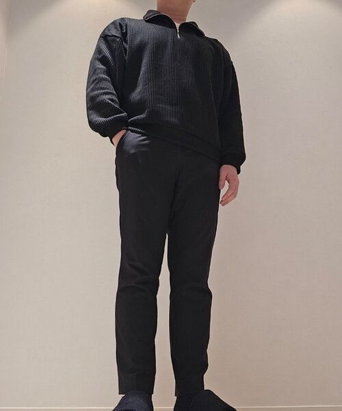 MUSINSA STANDARD（ムシンサスタンダード）の「オールマイティコンフォートレギュラーフィットパンツ[ブラック]（スラックス・メンズ・その他・32/30/26/28/42/36/34）」の7枚目の写真