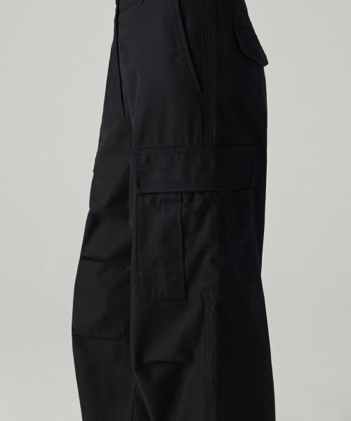 MUSINSA STANDARD WOMAN（ムシンサスタンダードウーマン）の「ウィメンズワイドカーゴパンツ[ブラック]（スウェットパンツ・レディース・その他・30/24/25/26/27/28/29）」の11枚目の写真