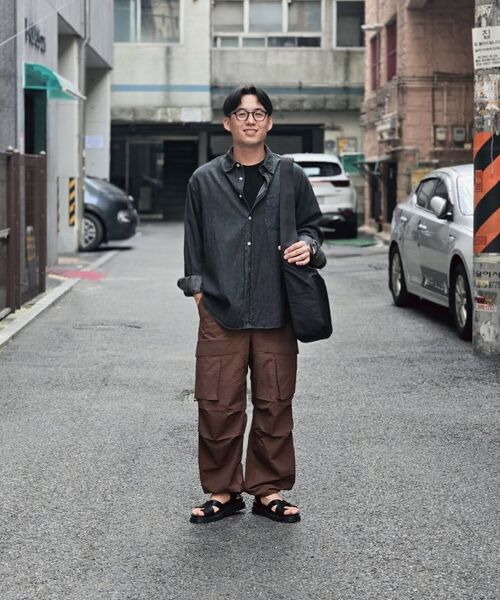 TRIP LE SENS(トリップ ル センス)の「ライクデニムシャツ_ブラックデニム(シャツ/ブラウス・レディース・その他・SMALL/MEDIUM/LARGE)」の16枚目の写真