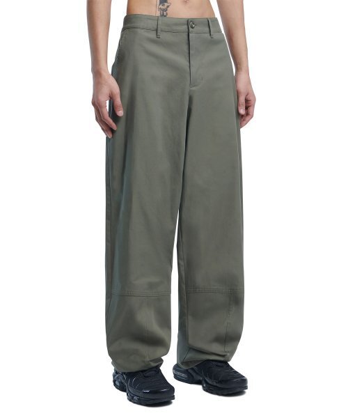 NOMANUAL(NOMANUAL)の「L.P.D PANTS - KHAKI GRAY(その他パンツ・レディース・その他・LARGE/SMALL/MEDIUM)」の1枚目の写真