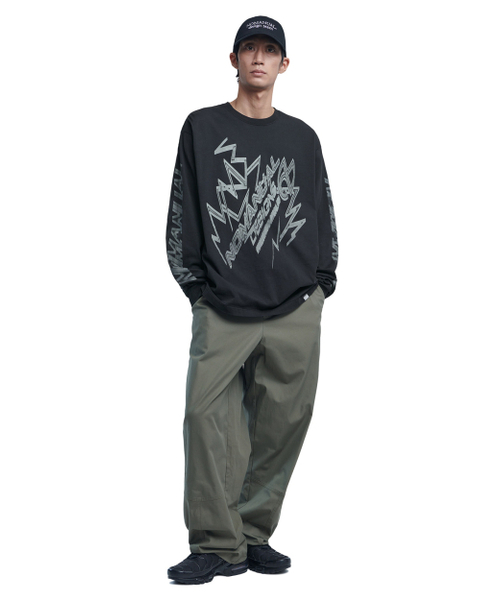 NOMANUAL(NOMANUAL)の「L.P.D PANTS - KHAKI GRAY(その他パンツ・レディース・その他・LARGE/SMALL/MEDIUM)」の4枚目の写真