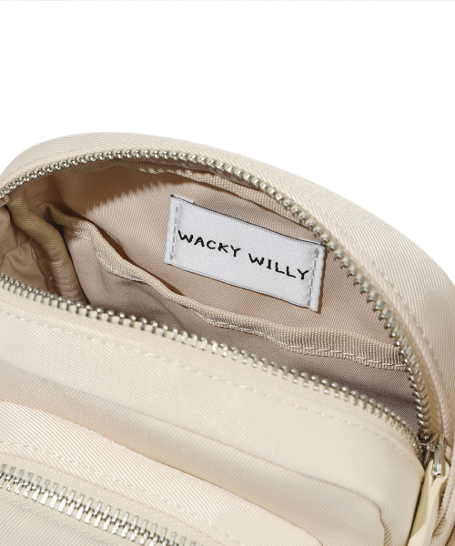 Wacky WiLLy(ワッキーウィリー)の「リリカーゴミニクロスバッグアイボリー(メッセンジャーバッグ・レディース・その他・F)」の11枚目の写真