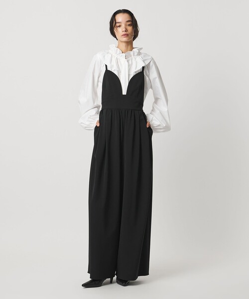 AEWEN MATOPH（イウエン マトフ）の「＜AEWEN MATOPH＞ハートネックサロペット（サロペット/オーバーオール・レディース・ブラック/グレー・36/38）」の3枚目の写真