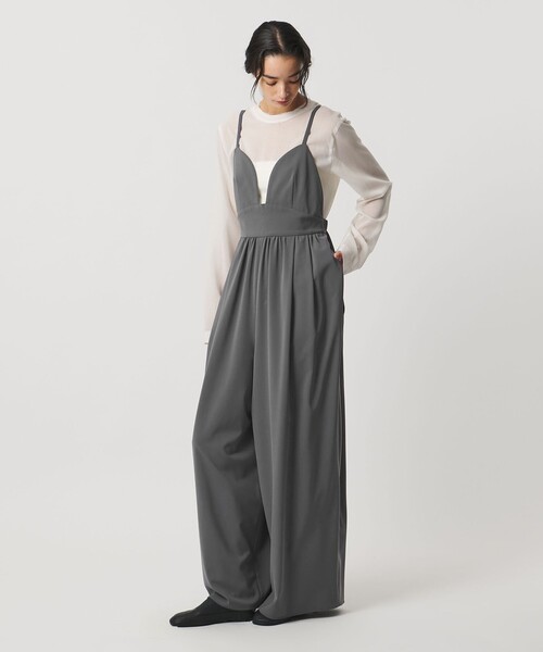 AEWEN MATOPH（イウエン マトフ）の「＜AEWEN MATOPH＞ハートネックサロペット（サロペット/オーバーオール・レディース・ブラック/グレー・36/38）」の5枚目の写真