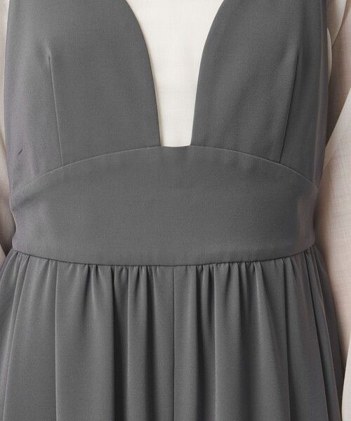 AEWEN MATOPH（イウエン マトフ）の「＜AEWEN MATOPH＞ハートネックサロペット（サロペット/オーバーオール・レディース・ブラック/グレー・36/38）」の9枚目の写真