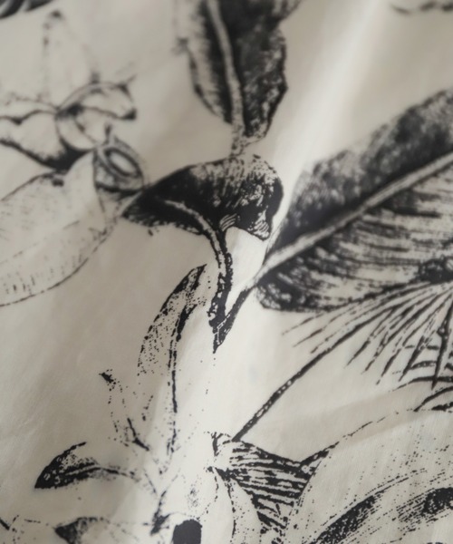 NOMBRE IMPAIR（ノンブルアンペール）の「モノトーンボタニカル　ピンタックブラウス（シャツ/ブラウス・レディース・ホワイト・FREE）」の4枚目の写真