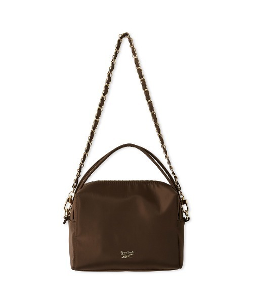 FRAY I.D（フレイアイディー）の「【Reebok× FRAY I.D】ナイロンハンドルバッグ（ハンドバッグ・レディース・シルバー/ブラック/ライトブルー/ブラウン・F）」の3枚目の写真