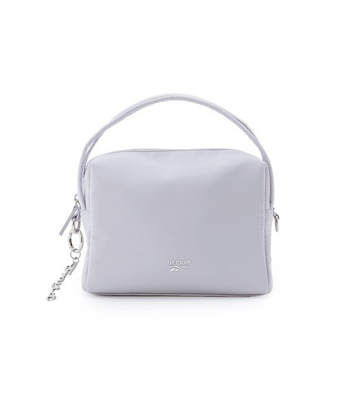 FRAY I.D（フレイアイディー）の「【Reebok× FRAY I.D】ナイロンハンドルバッグ（ハンドバッグ・レディース・シルバー/ブラック/ライトブルー/ブラウン・F）」の6枚目の写真