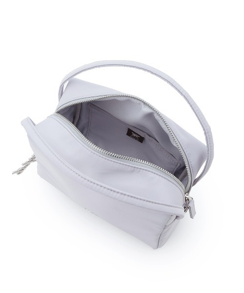 FRAY I.D（フレイアイディー）の「【Reebok× FRAY I.D】ナイロンハンドルバッグ（ハンドバッグ・レディース・シルバー/ブラック/ライトブルー/ブラウン・F）」の8枚目の写真