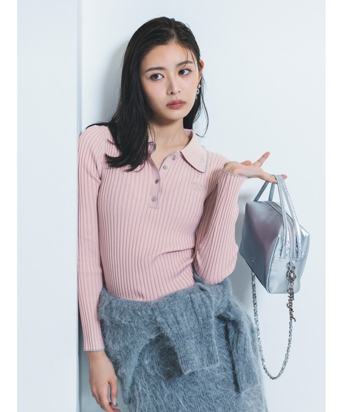 FRAY I.D（フレイアイディー）の「【Reebok× FRAY I.D】ナイロンハンドルバッグ（ハンドバッグ・レディース・シルバー/ブラック/ライトブルー/ブラウン・F）」の17枚目の写真